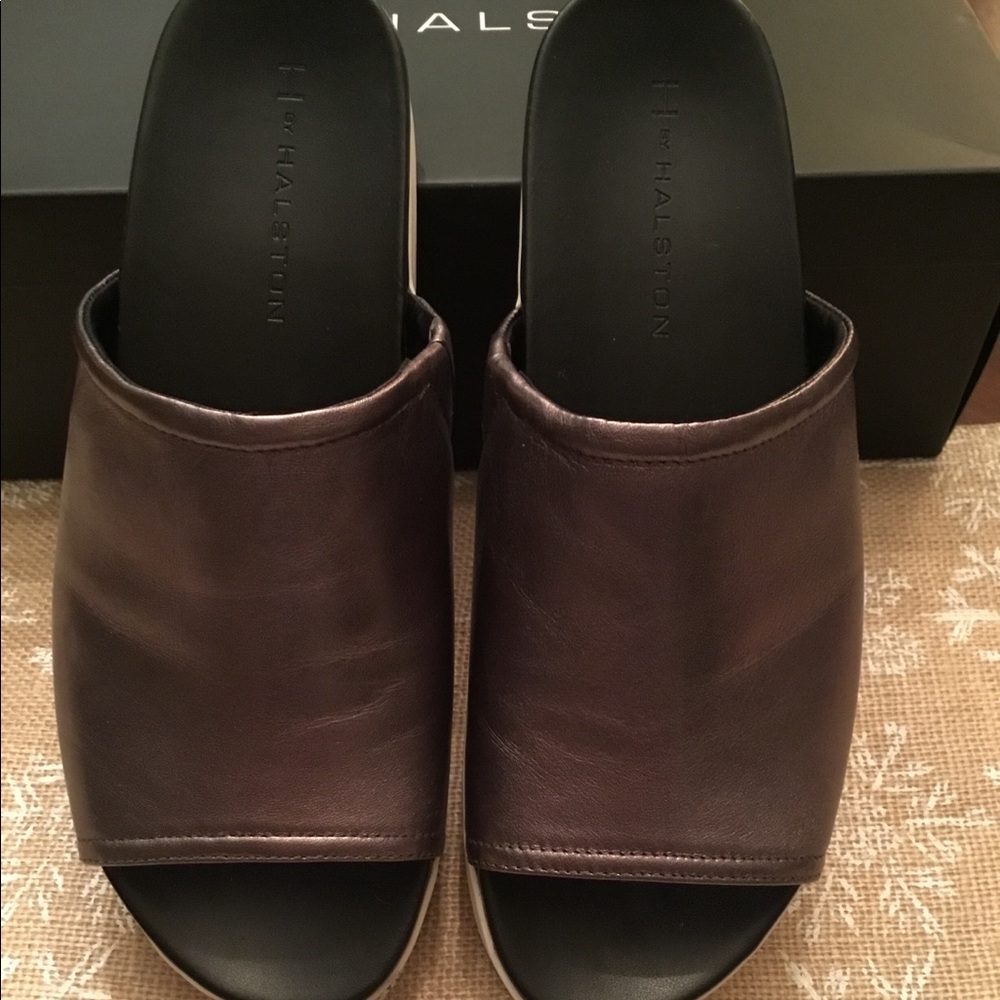H by Halston Platform Slide in Shoes